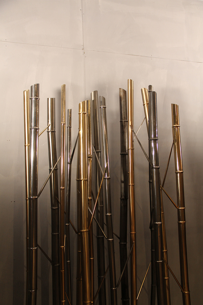 Bamboo Grove in Mix metal 