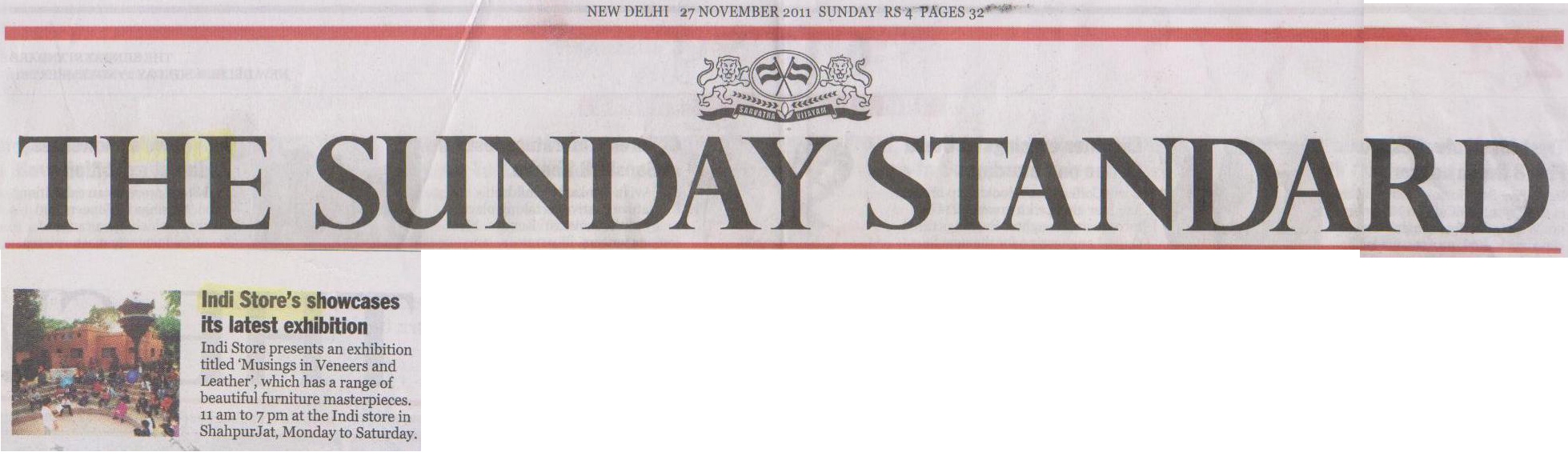 The Sunday Standard '11